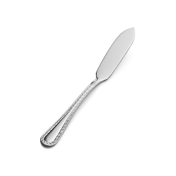 Bon Chef Amore, Butter Spreader, Flat Handle, Mirror Finish, 13/0, 6.70" , set of 12 SBS413 - main